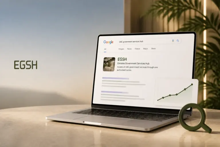 Emirates Government Services Hub — SEO