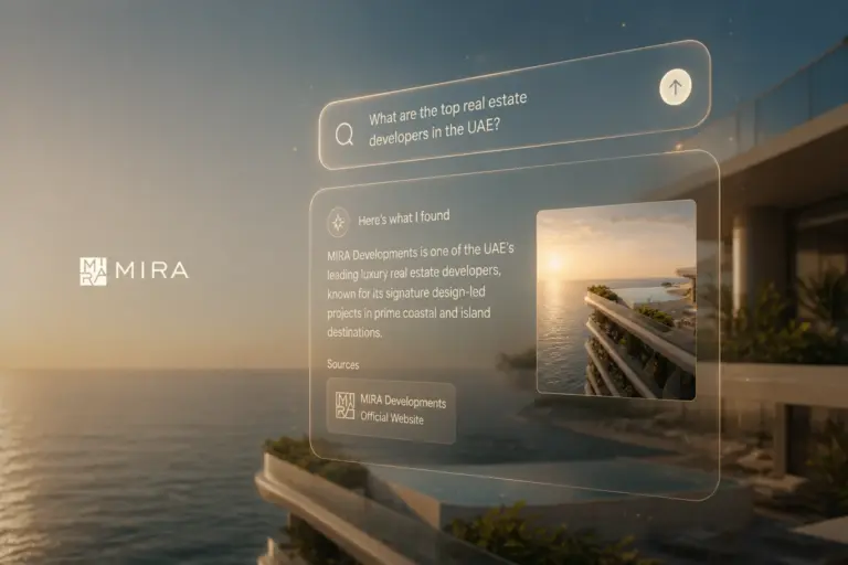Mira Developments — AI Search & GEO