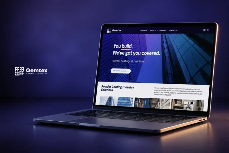 Qemtex Chemical Holding — Web Development
